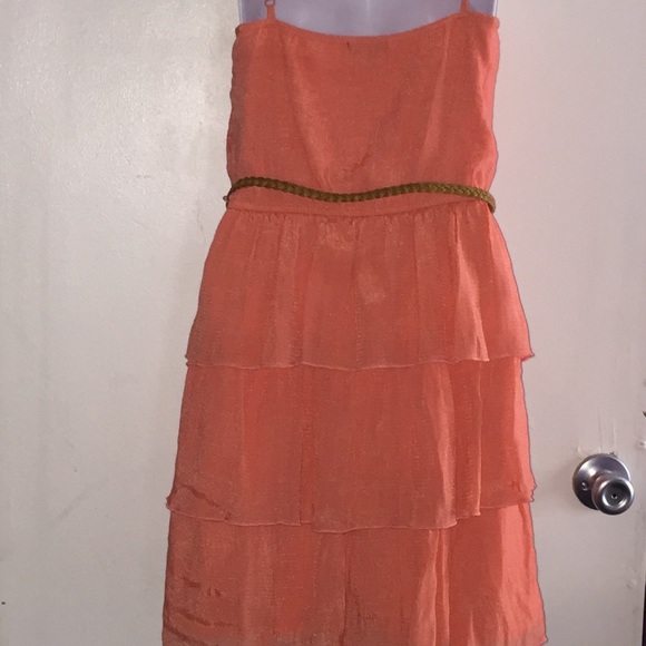 Lily Rose coral dress - Picture 4 of 7